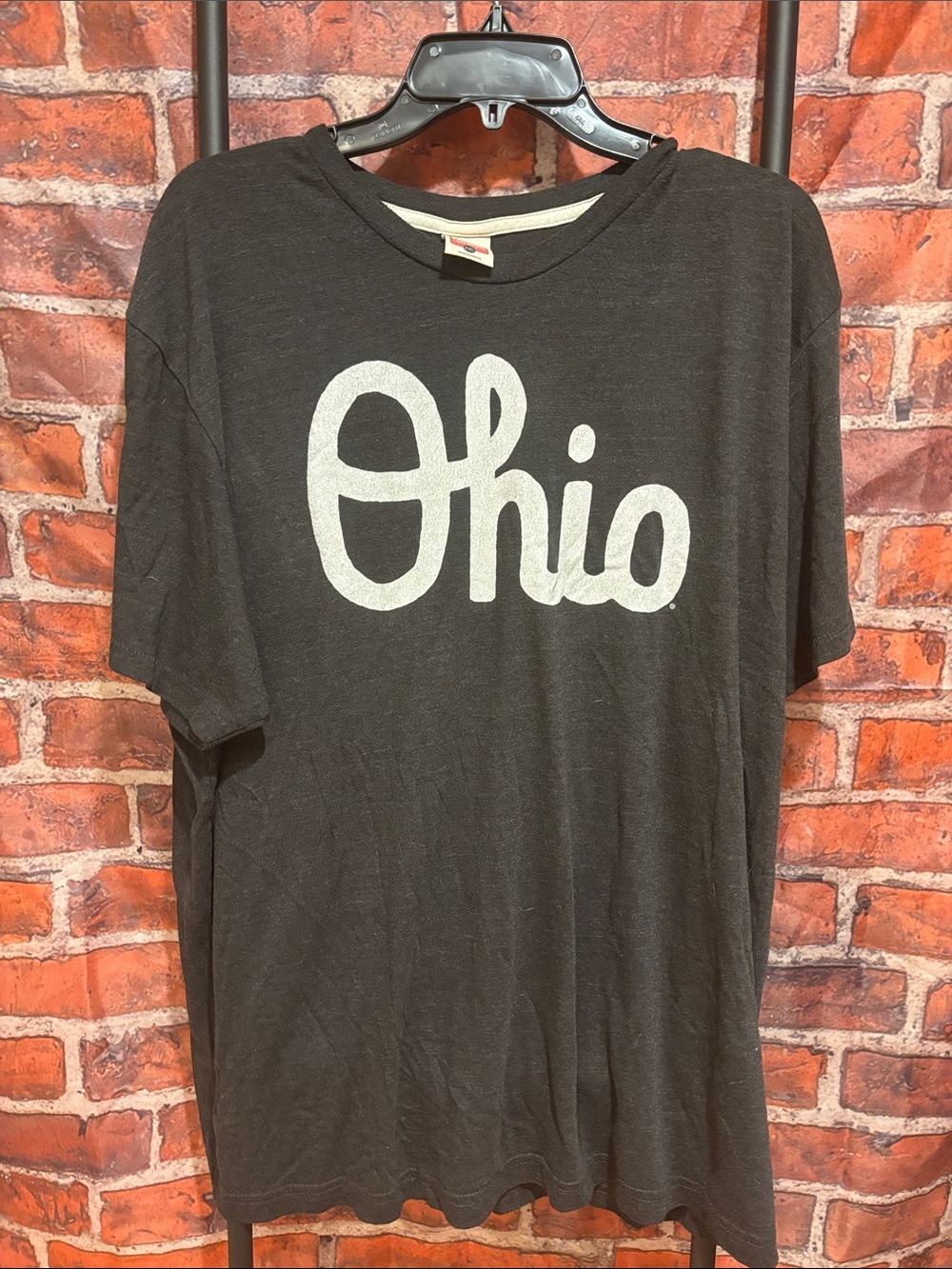 Homage Ohio Script Black Tee